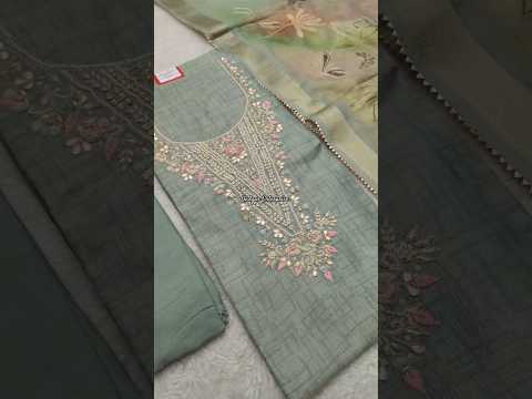 Latesh Banarsi Crush Silk with Gotapatti Handwork Unstitched Designer Suits at Yadgar Enterprise.