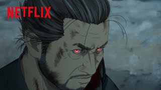 Musashi Miyamoto vs "The Yoshioka Three Brothers" | Onimusha | Clip | Netflix Anime