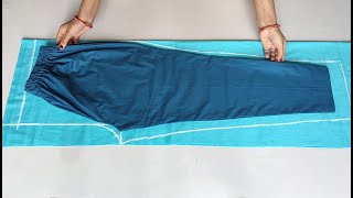 Pant Trouser cutting and stitching | कपड़े पे Pant रखके Pant की Cutting and stitching