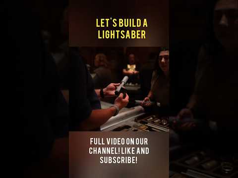 Savi's Workshop lightsaber build! #starwars #lightsaber #disney #disneyworld #galaxysedge #saber