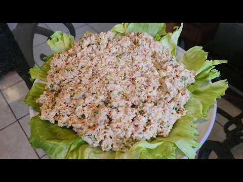 Homemade Chicken Salad | Made with boneless skinless chicken thighs