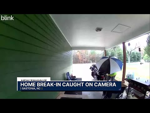 Police: Burglar used umbrella for disguise before home break in | WSOC-TV