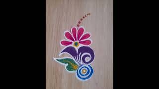 Daily use colours Rangoli