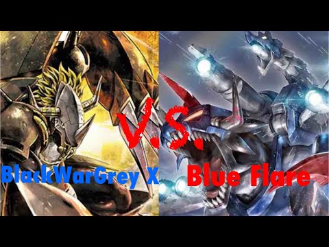 Digimon TCG BlackWarGrey X VS Blue Flare (Bt11 Format)