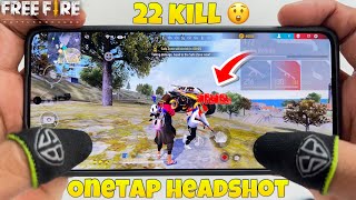 Poco x6 pro 5g free fire full map gameplay onetap headshot 2 finger handcam dimensity 8300 ultra cpu