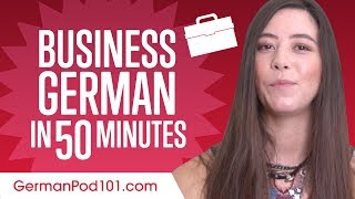 Learn German Business Language in 50 Minutes