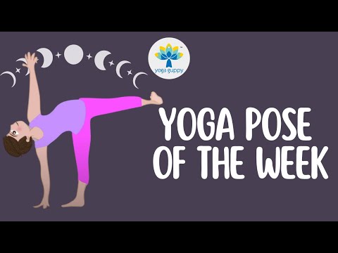 Yoga Pose of the Week | Half Moon Pose | Improve Flexibility & Balance with Yoga | Yoga Guppy