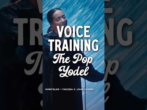 TRY THIS VOCAL EXERCISE - The Pop Yodel #voice #singing #singer #music #faouzia #johnlegend #shorts