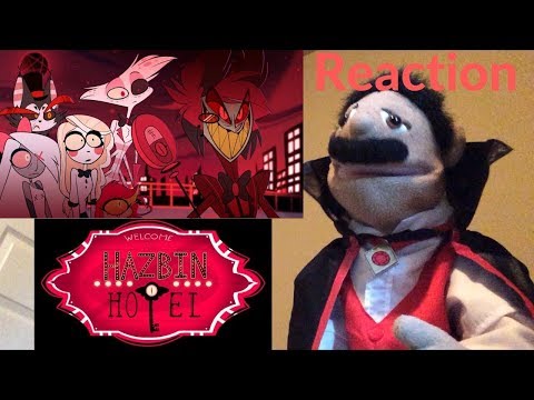 Hazbin Hotel Pilot Reaction (Puppet Reaction)