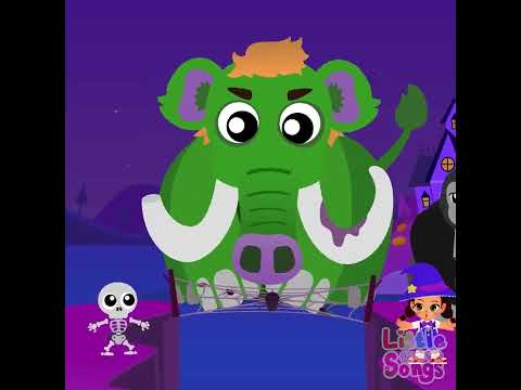 Halloween Bridge is Falling Down  | Halloween Song for Kids | Little Wave Songs - Baby Coco