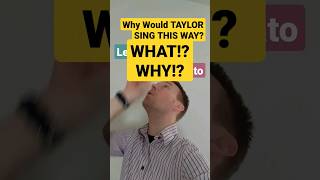 WHY DOES TAYLOR SWIFT Choose to SING THIS WAY!?🤔 Lavender Haze #vocaltips #taylorswift #lavenderhaze