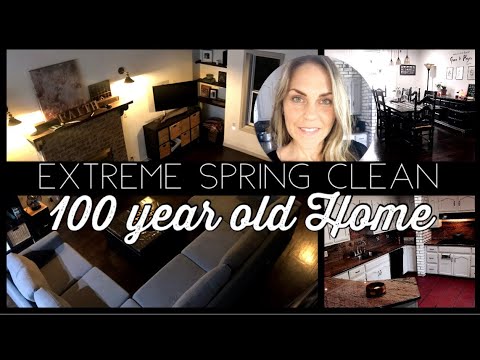 Extreme Spring Clean | Large Family Cleaning Motivation 2020 | Re-seal wood floors | Ikea Sofa Slip