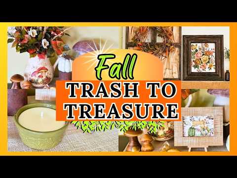 You Will LOVE These UNIQUE Fall Trash to Treasure Thrift Flips