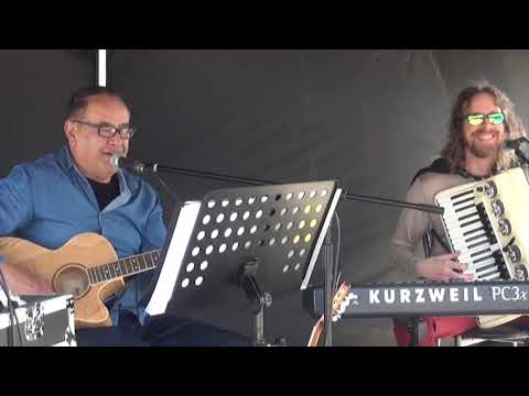 “Chur and the Doy" Max Cochrane + Craig Denham,  Kerikeri Packhouse Market, August 2020