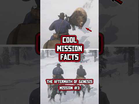 RDR 2 Cool Mission Facts (Mission #3)