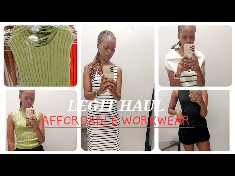 LEGIT WORKWEAR HAUL|FITTING ROOM  . #southafricanyoutuber #youtubemadeforyou #fashion #shopwithme