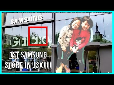 SAMSUNG VR GEAR Review at 1st SAMSUNG Store in USA with Cherry Curly Sista