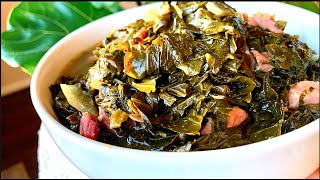 Southern Style Collard Greens Recipe | Let's Eat Cuisine