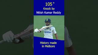 What a knock by this young man ! #nitishkumarreddy #indvsaus3rdtesthighlights #indvsaus