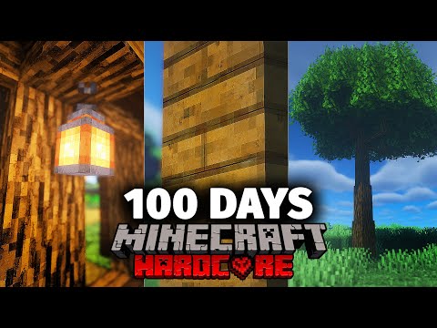 I Survived 100 Days in Realistic Minecraft... Here's What Happened