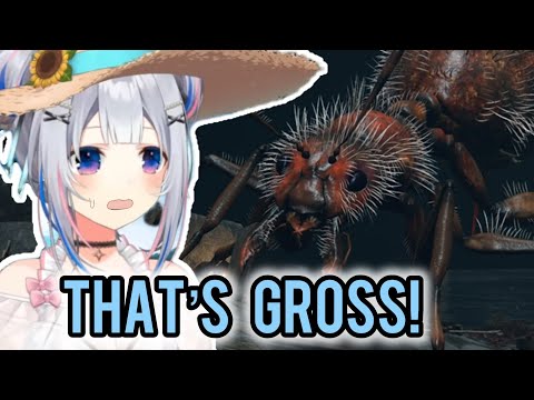 Amane Kanata’s reaction to the Giant Ants in Elden Ring [ENG SUB] | Hololive