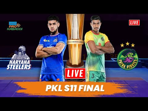 PKL Live | Pro Kabaddi 2024 Final Live | Patna Pirates vs Haryana Steelers PKL 11 Final Live