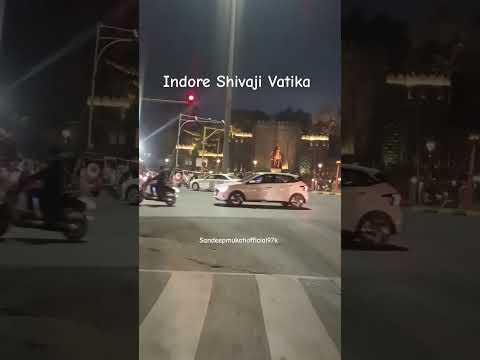 Indore Shivaji Vatika square|Shivaji pratima indore #indore #vlog #indorefoodies #shivaji #shorts