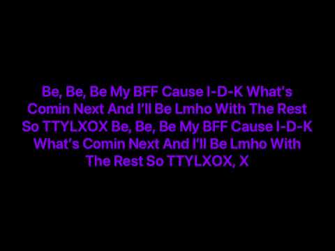 Bella Thorne - TTYLXOX (Lyrics)