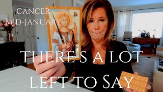 CANCER : Conversation With A PAST Life Soulmate Are BRAND NEW | Mid January 2025 Tarot Reading