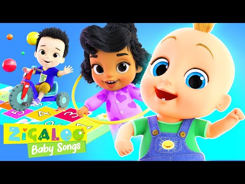 Let's Play Everyday with Johnny and Friends and more Kids Videos by Zigaloo Baby Songs