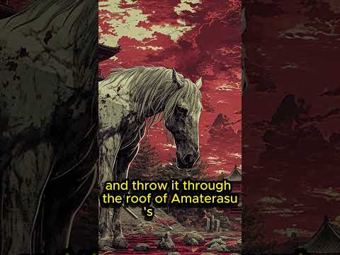 Why Amaterasu banished Susanoo | Japanese Mythology Shorts #mythologyshorts #mythology