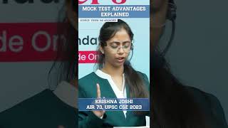 MOCK TEST ADVANTAGES EXPLAINED