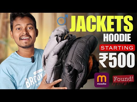 BEST WINTER JACKETS/HOODIE for MEN Under ₹1000 from Meesho