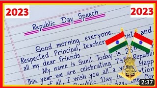 Very Short Speech On Republic Day👆#republicday #republicdayspeech2023 #constitution @KateEnglish