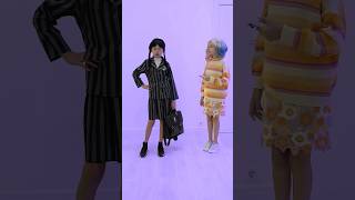 Alice getting dressed in her favorite dresses for school like Wednesday Addams!#kidsvideo