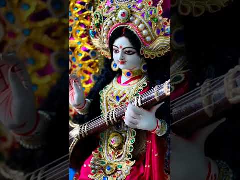 जय मईया सरस्वती जी🙏🙏  //  Jay Maiya Saraswati Ji // #shortvideo #youtubeshorts #Saraswati #puja 2025