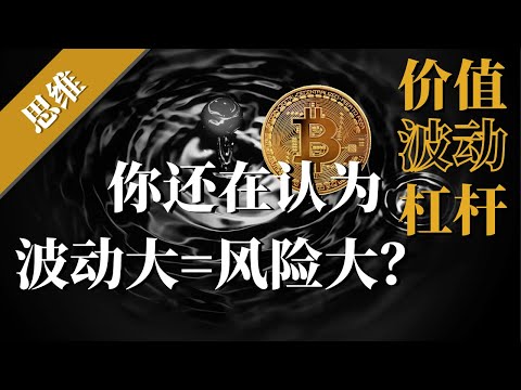 投资交易赚钱2021|你还在相信“波动越大，风险越大”吗？杠杆你用对了吗？【思维】如何看待投资交易市场的价值？为何杠杆必须搭配波动率使用？