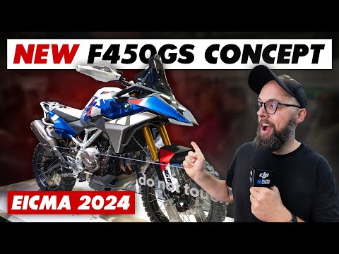 New 2025 BMW F450GS Concept Preview: Everything You Need To Know @ EICMA 2024