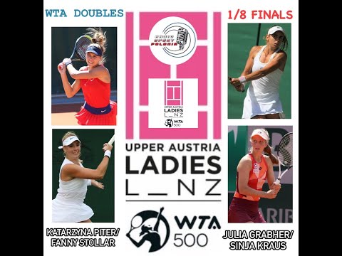 LIVE: TENNIS: WTA DOUBLES: #WTALinz 1/8 FINALS: PITER/STOLLAR vs Grabher/Kraus #29/01/2025