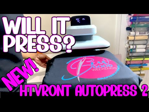 NEW HTVRONT AUTOPRESS 2 | TEST & REVIEW | DTF, SUBLIMATION & PUFF HTV