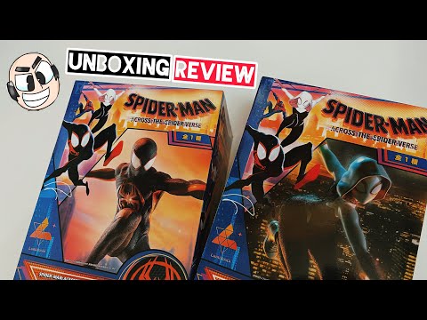 🇯🇵 Spider-Man across the spiderverse ( spider-gwen & miles morales ) Luminasta unboxing & review