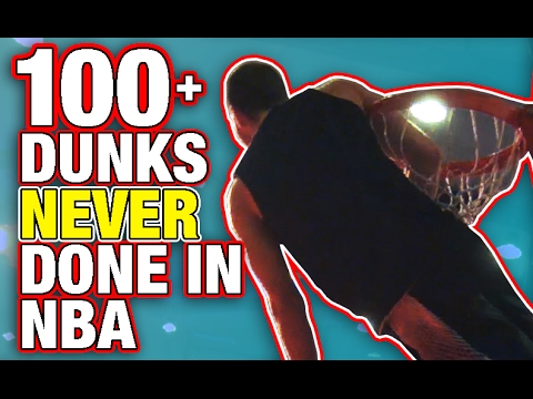 Over 100 Dunks NEVER Done In NBA Dunk Contest By 6'1 Jordan Kilganon!