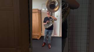 FOR SALE: Blessing USA 14K BBb Sousaphone