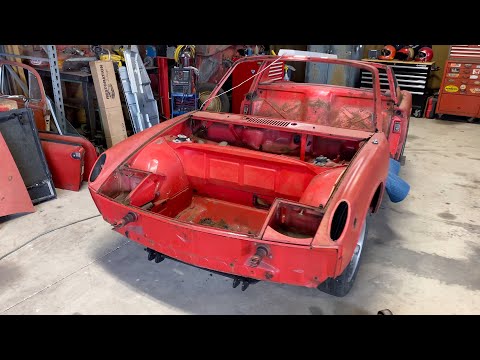 Porsche 914 Restoration | Front & Rear Suspension Removed