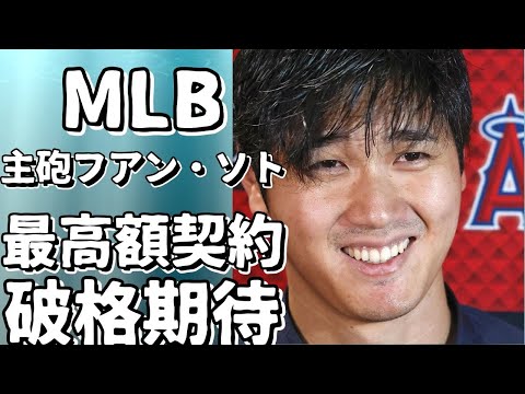 MLBの主砲フアン・ソト、史上最高額契約の可能性は？