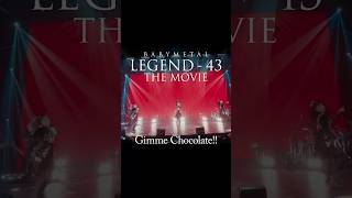 🎊祝! #ギミチョコ 🍫 MV 2億回再生突破記念!! BD&DVD「#BABYMETAL #LEGEND43 THE MOVIE」より #GIMMECHOCOLATE のフル尺映像公開⚡️