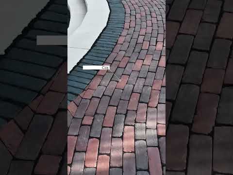 Winding Paver Patio Pathway Design