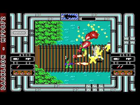 Heavy Barrel © 1989 Data East - PC DOS - Demo Gameplay