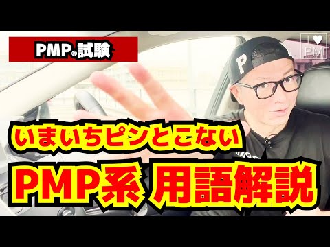 【PMP】ピンとこない？PMP系 用語解説／傾向と対策！／PMP／PMBOK／