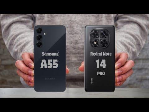 SAMSUNG A55 vs REDMI note 14 pro